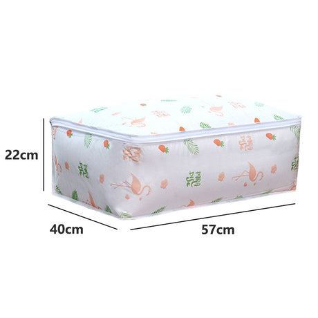 Preppy Patterned Foldable Storage Bag
