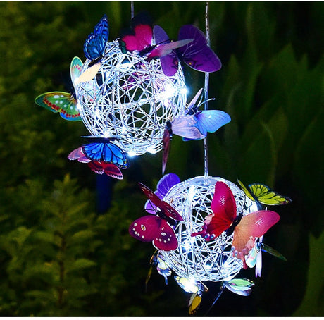 Fairycore Solar Led Butterflies Tangle