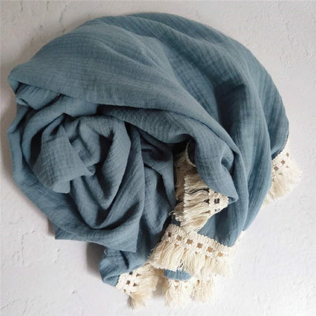 Muslin cotton swaddle wrap