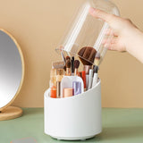 Aesthetic Rotating Makeup Organizer