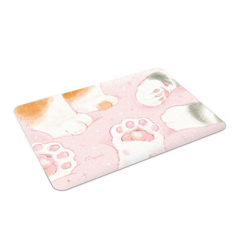 Cute Cat Paw Kawaii Door Mat