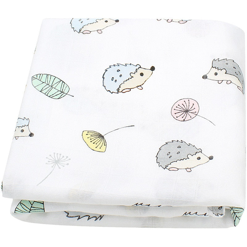 Bamboo cotton baby blanket swaddle