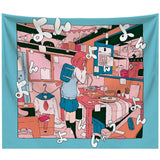 Amine Style Wall Tapestry