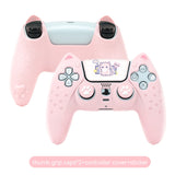 Pink Cat PS5 Controller Silicone Case