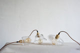 Petunia Glass Mid Century Pendant Light