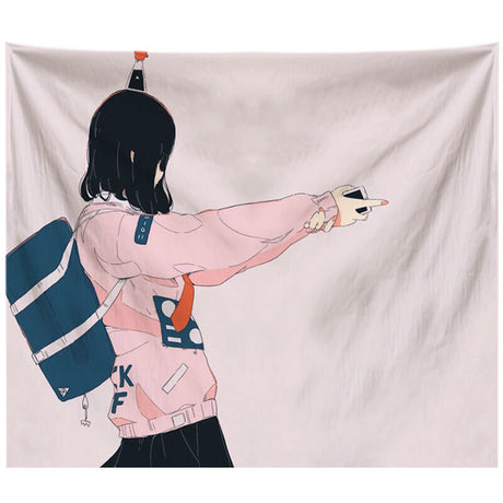 Amine Style Wall Tapestry