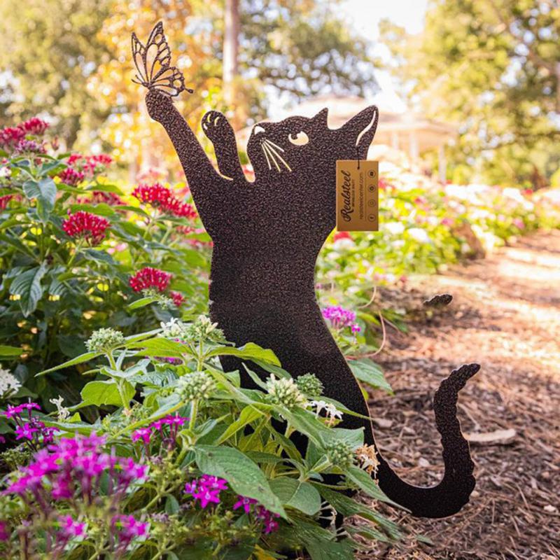 Cat Piles Garden Statues Decoration