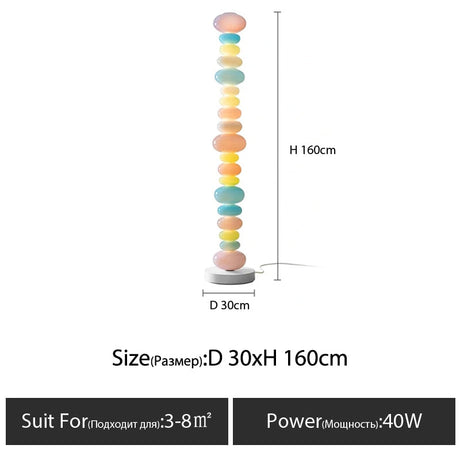 Indie Preppy Style Floor Lamp