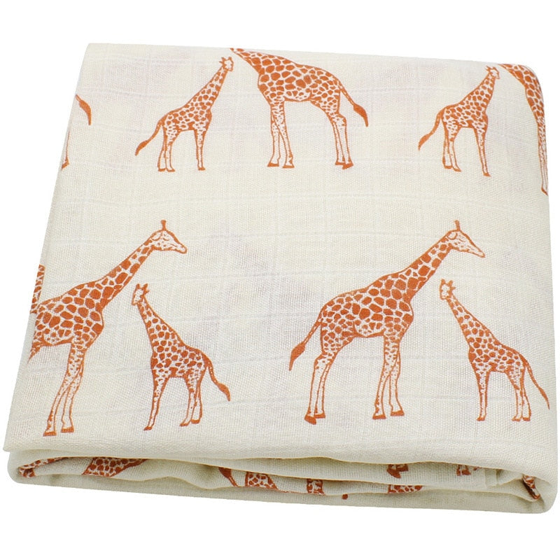 Bamboo cotton baby blanket swaddle