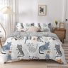 Cartoon Cat Duvet Bedding Set