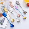 Cartoon Lucky Cat Tea Spoon