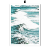 Sea Leaf Mountain Tree Landscape Wall Art Canvas Painting Posters And Prints Decoration Pictures For Living Room Decor