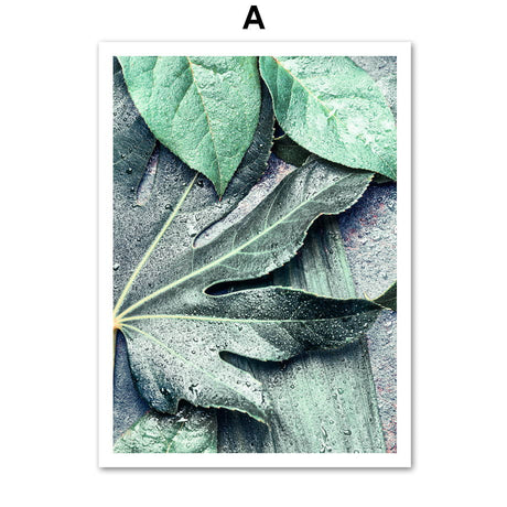 Sea Leaf Mountain Tree Landscape Wall Art Canvas Painting Posters And Prints Decoration Pictures For Living Room Decor