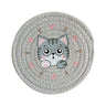 Durable Cat Pattern Coaster