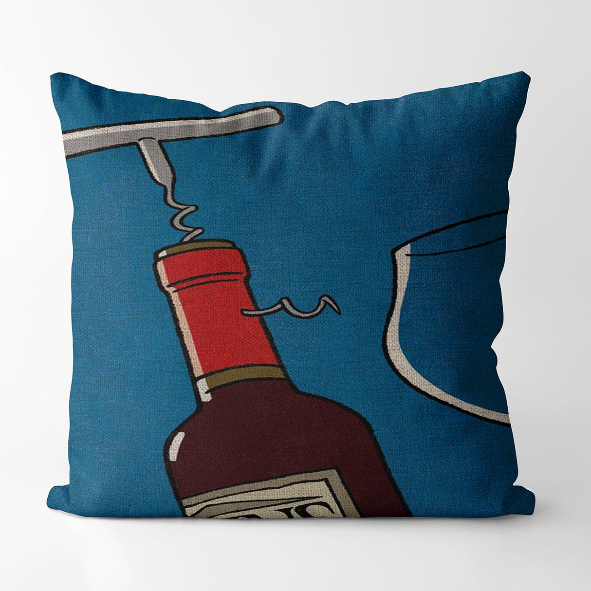 Indie Cartoon Patterns Pillow Case