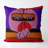 Indie Cartoon Patterns Pillow Case