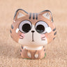 Cute Ceramic Chubby Cat Figurine
