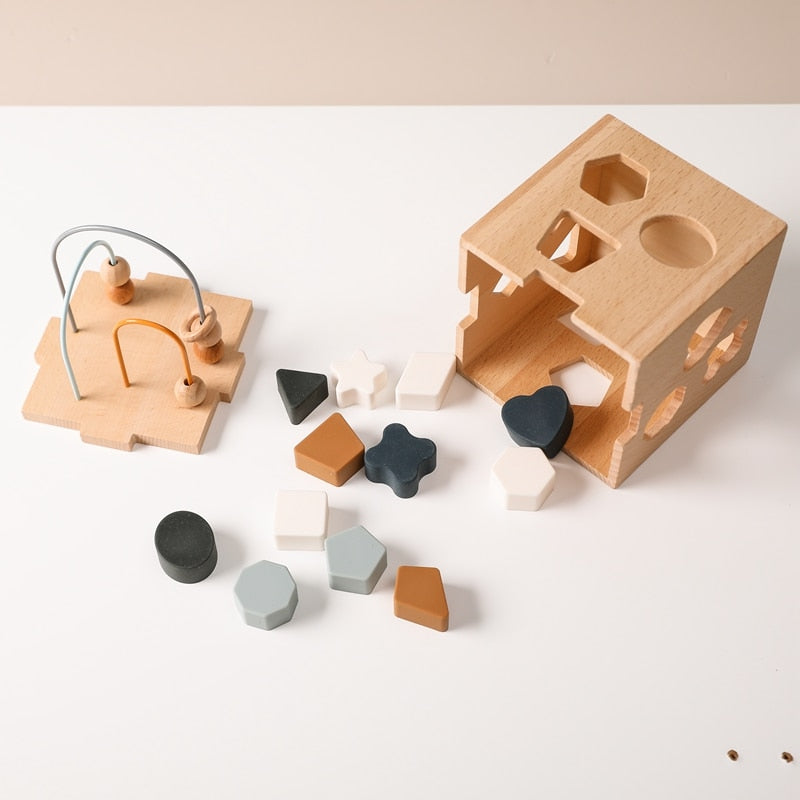 Wooden Shape Sorting Puzzle