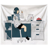 Amine Style Wall Tapestry