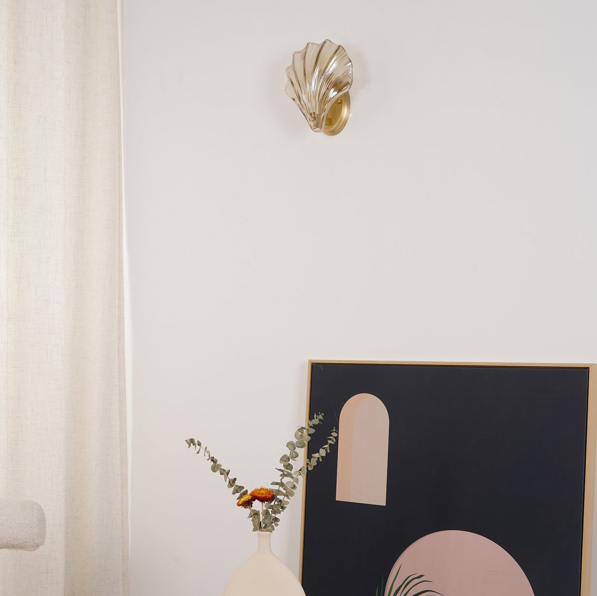 Shell Wall Light