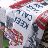 Single Panels Blackout Curtains Kids Bedroom Window Treatments Printed Scenic European Style Curtains For Children