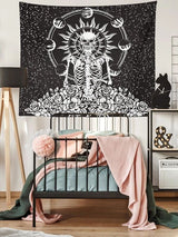 Skull Print Tapestry