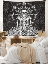 Skull Print Tapestry