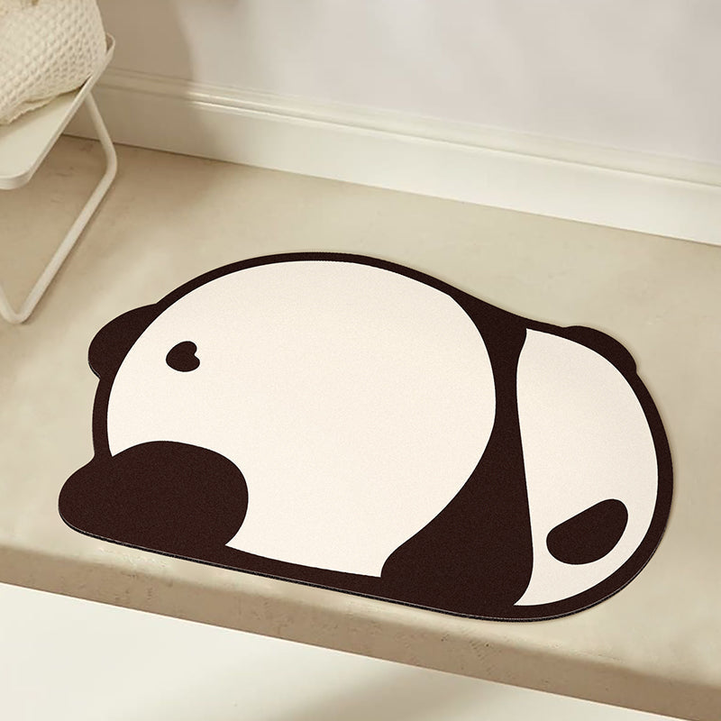 Sleeping Panda Soft Bath Mat