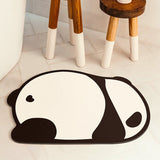 Sleeping Panda Soft Bath Mat