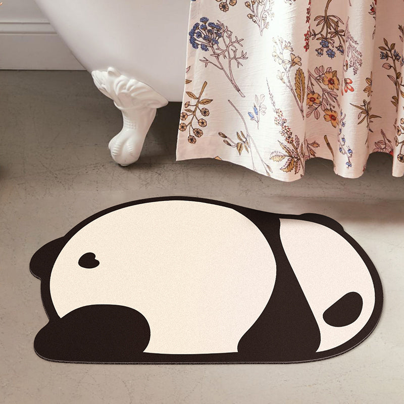 Sleeping Panda Soft Bath Mat