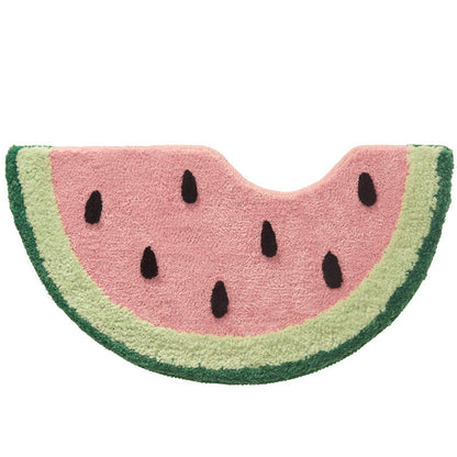 Slice of Watermelon Bath Mat