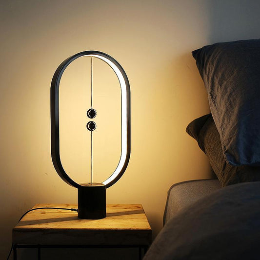 Smart Balance Wood Table Lamp