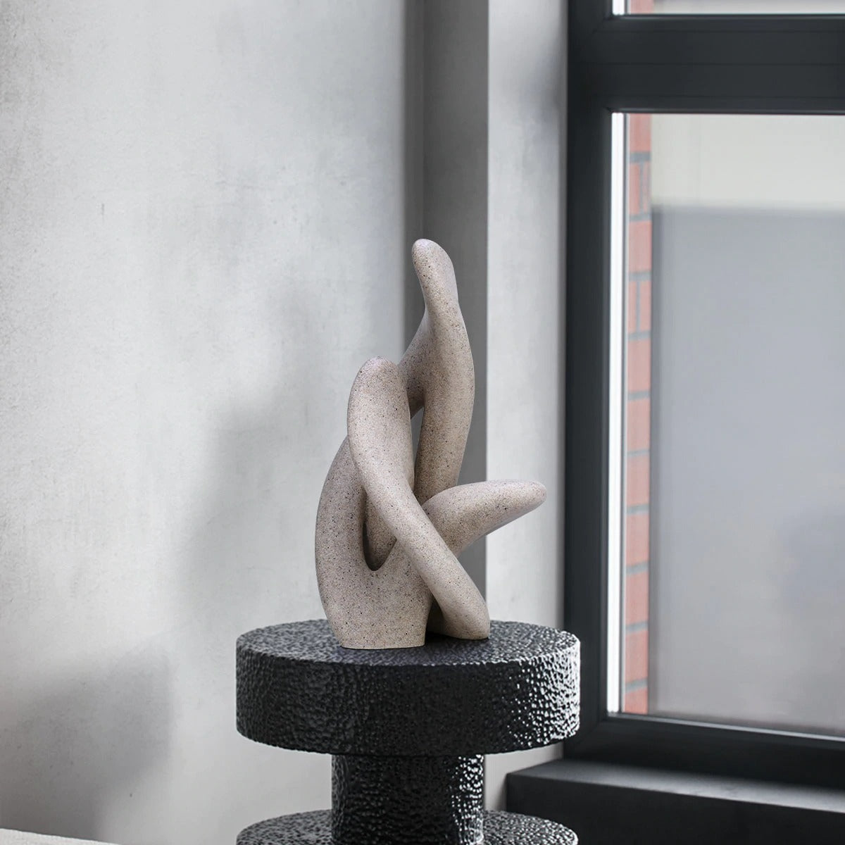 Soft Embrace Modern Statue