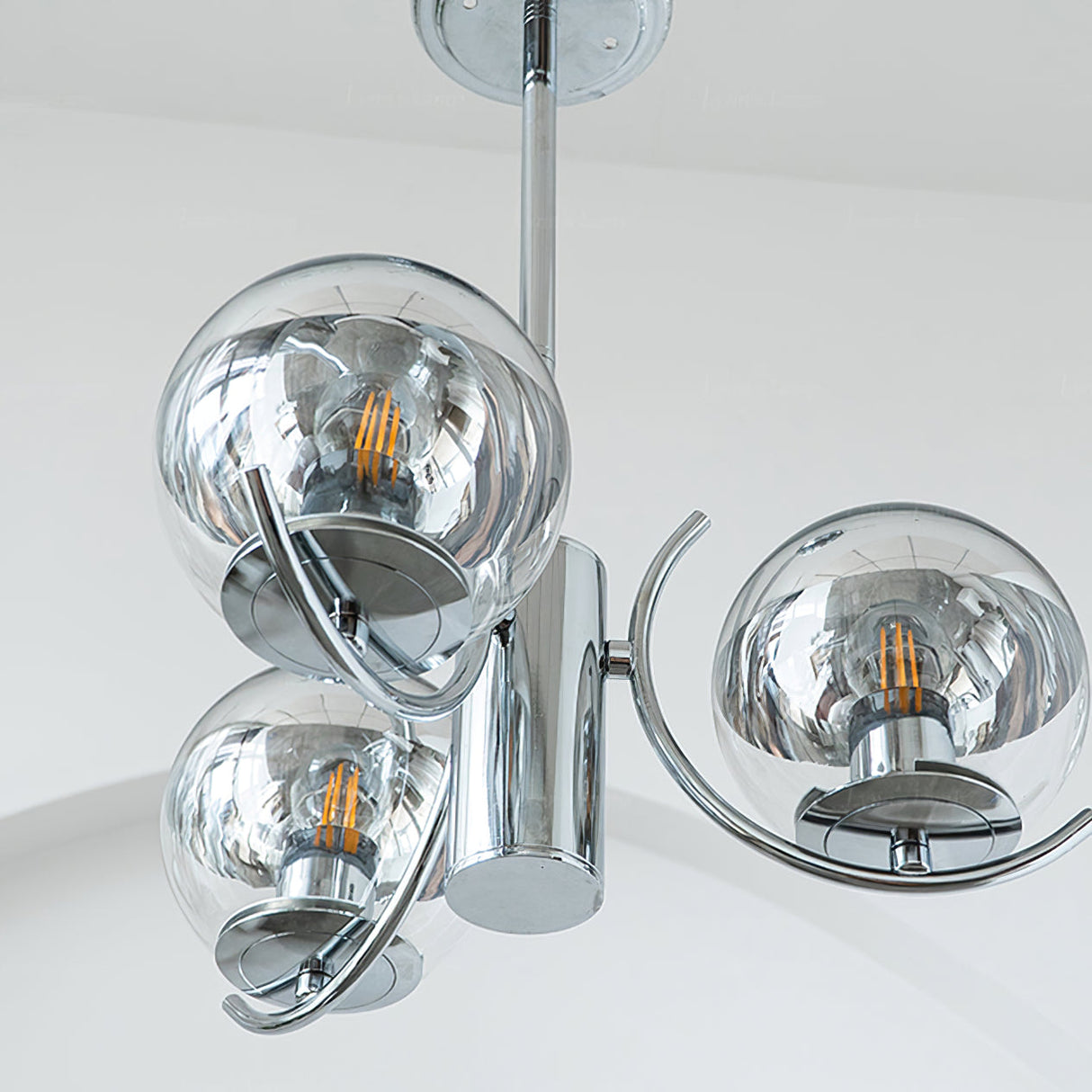 Space Ball Chandelier