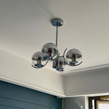 Space Ball Chandelier
