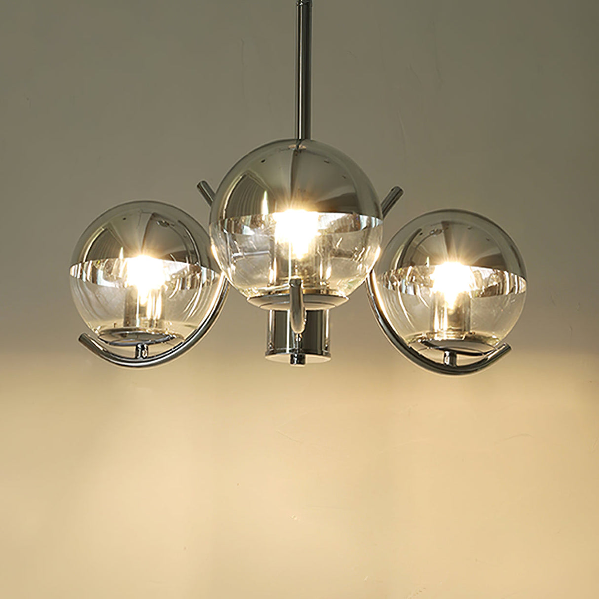 Space Ball Chandelier