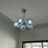Space Ball Chandelier