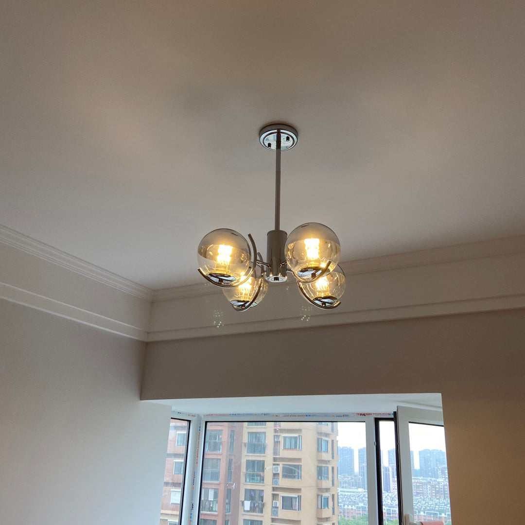 Space Ball Chandelier