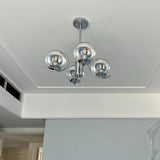 Space Ball Chandelier