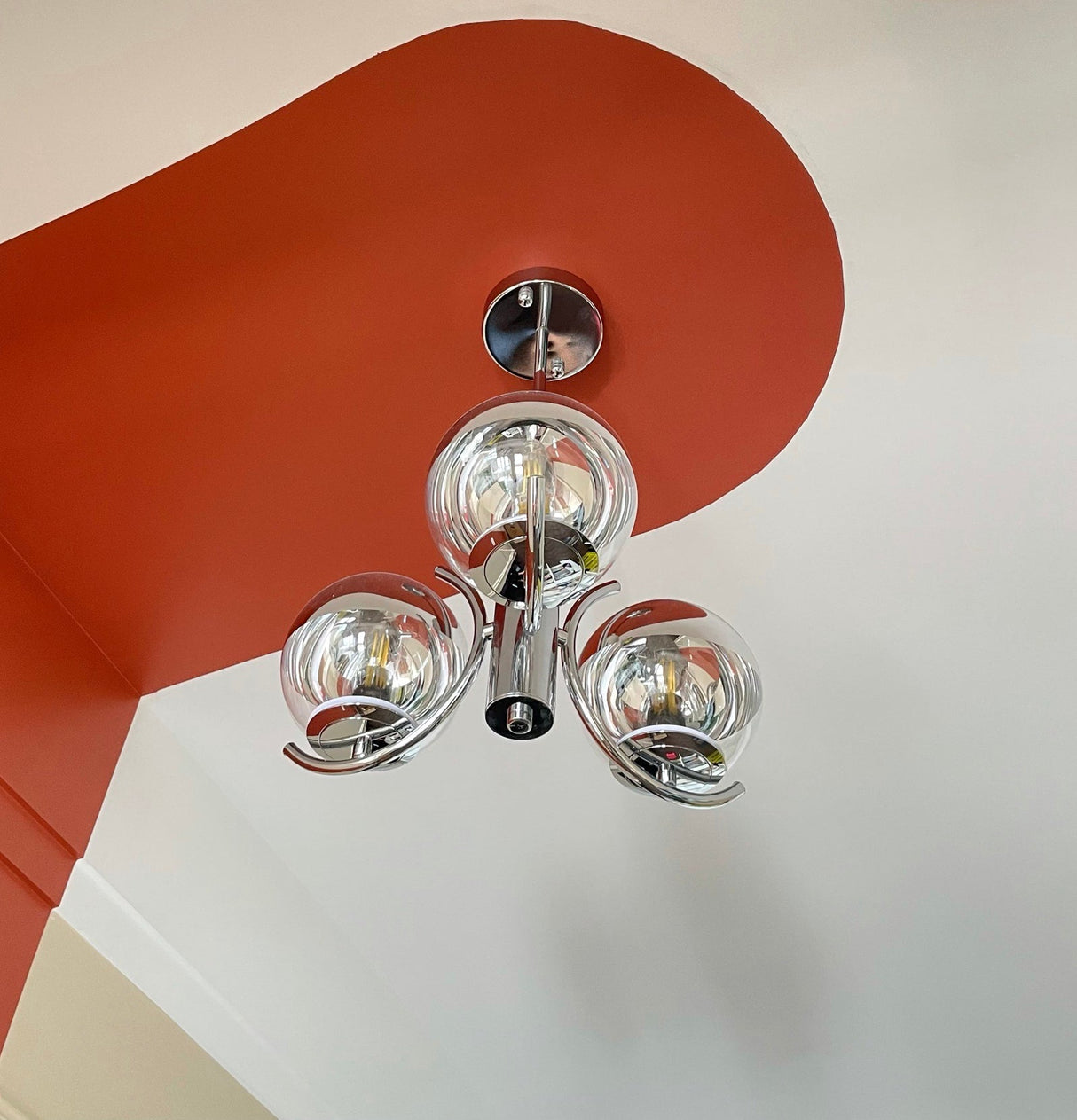 Space Ball Chandelier