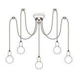 Spider Ceiling Chandelier