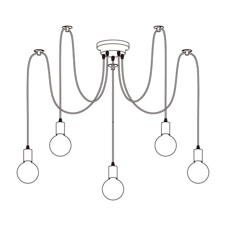 Spider Ceiling Chandelier