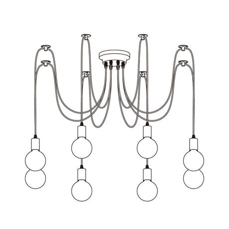 Spider Ceiling Chandelier