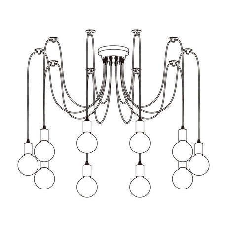 Spider Ceiling Chandelier