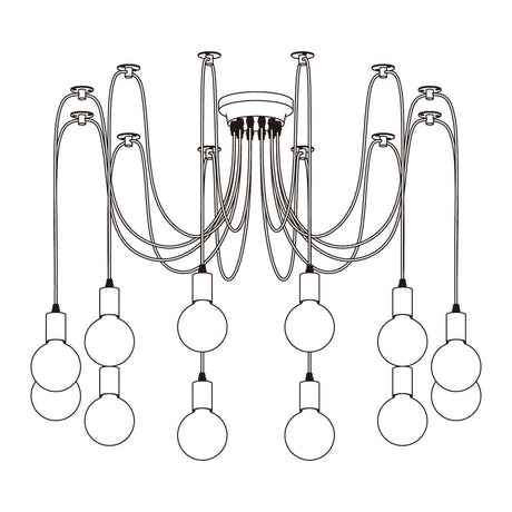 Spider Ceiling Chandelier