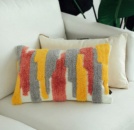 Splash Embroidered Pillow Cover