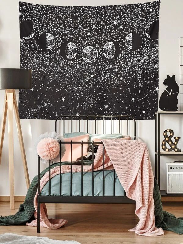 Star & Moon Tapestry