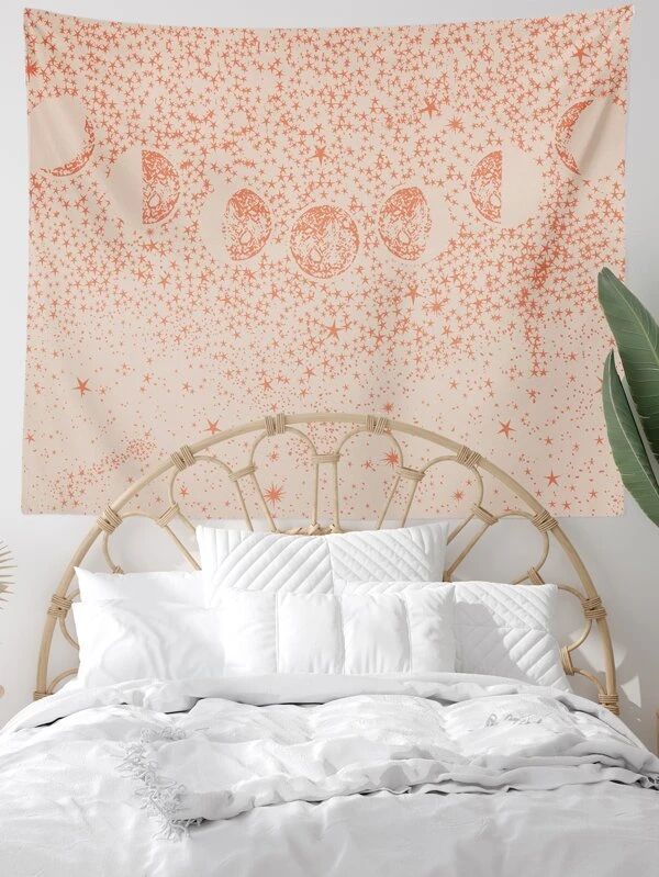 Star & Moon Tapestry