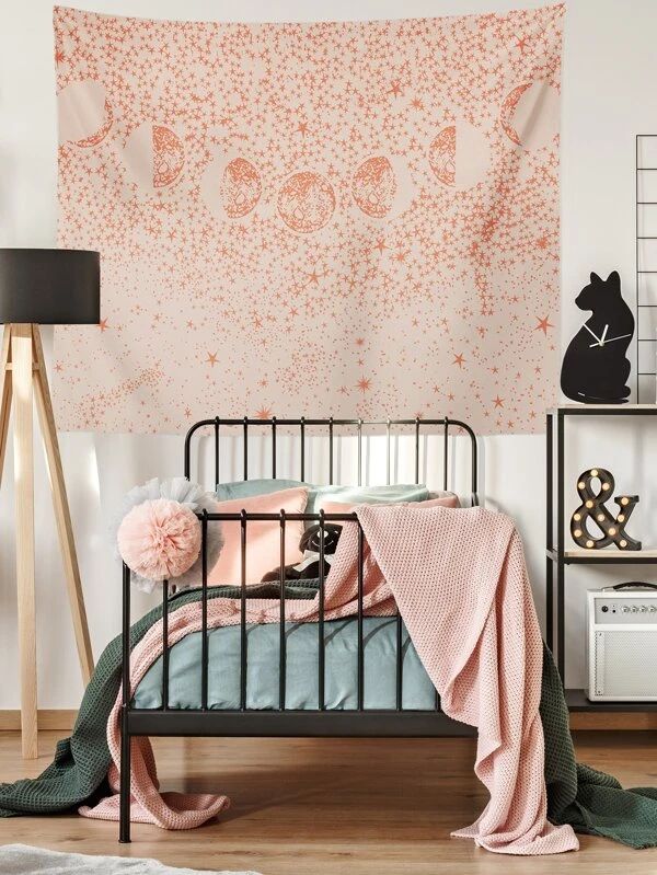 Star & Moon Tapestry