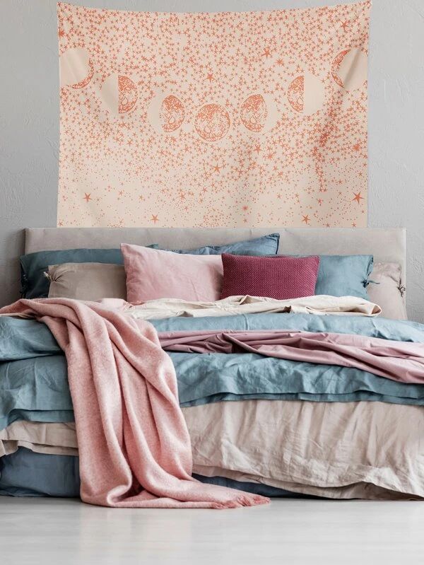 Star & Moon Tapestry